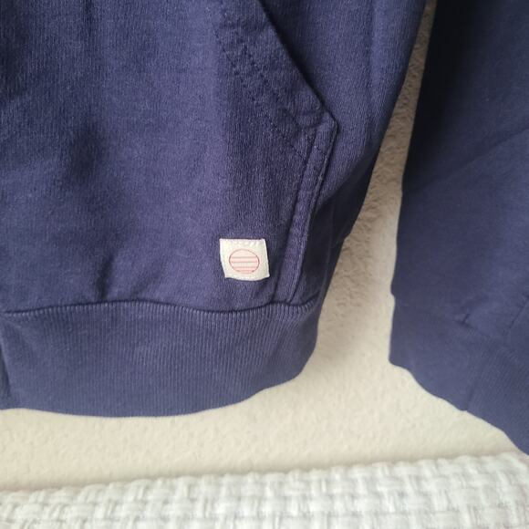 Marine Layer Afternoon Hoodie in True Navy Men's Size M - Picture 4 of 11